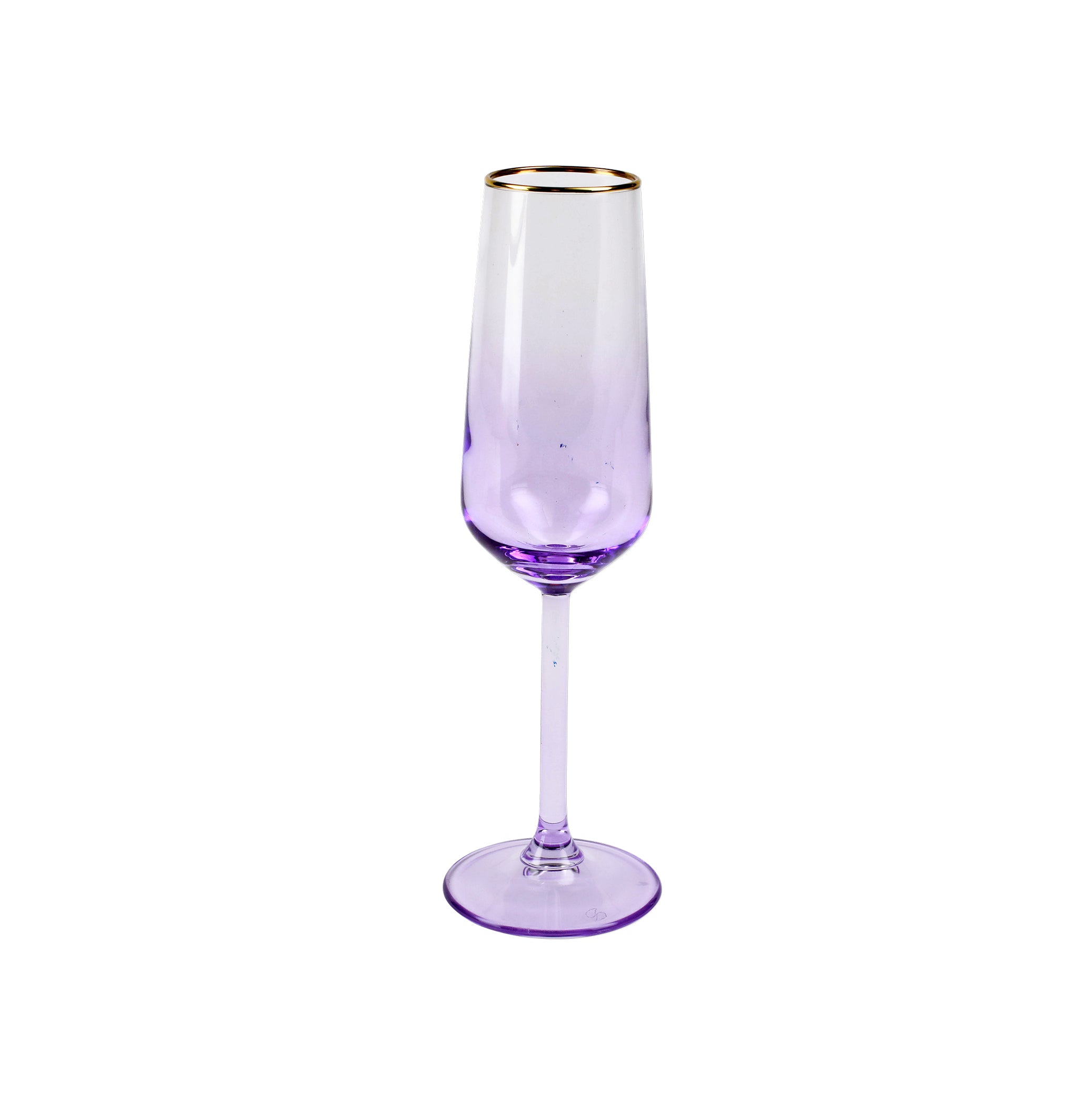 Rainbow Champagne Flute