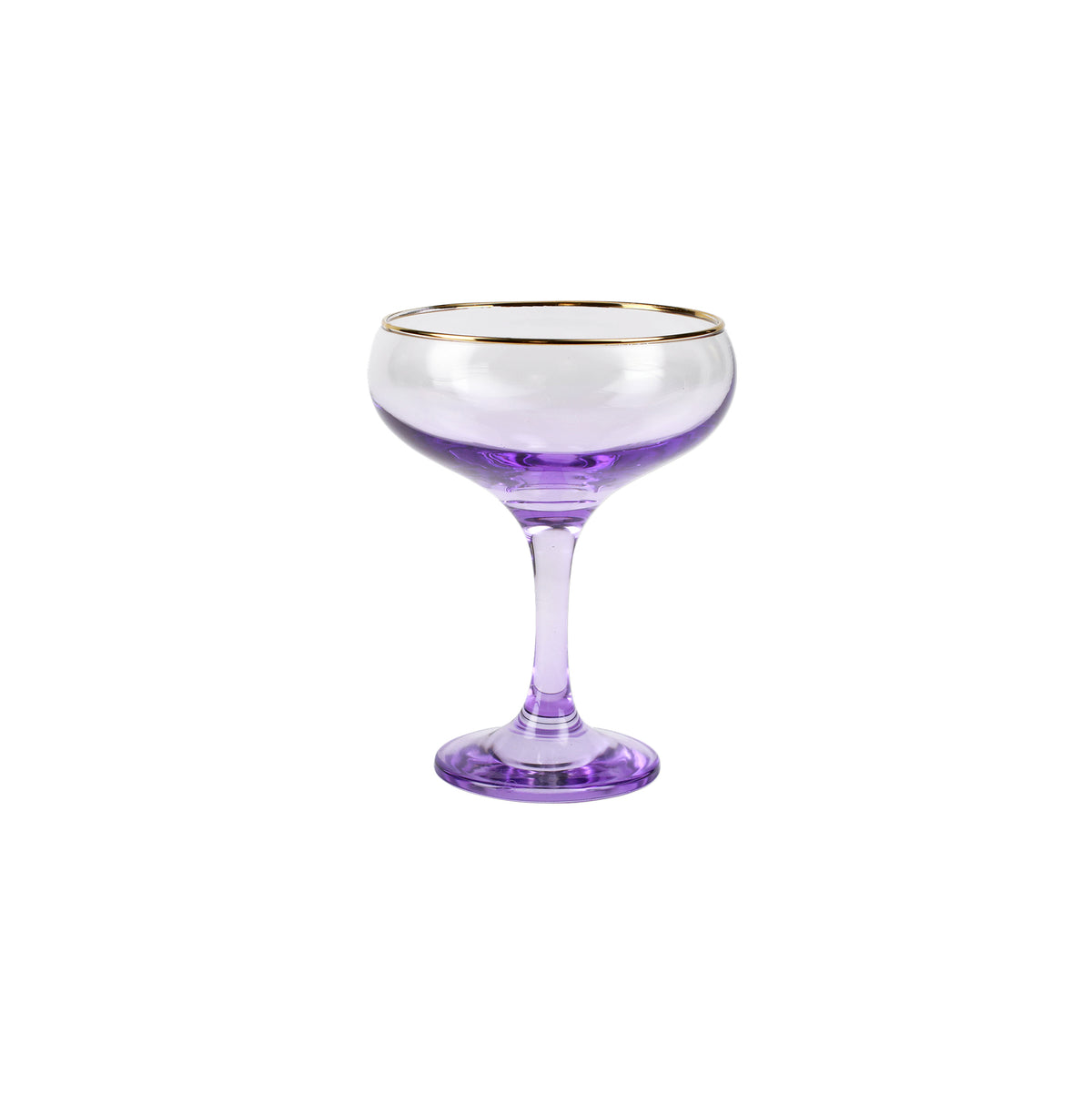 Rainbow Coupe Champagne Glass