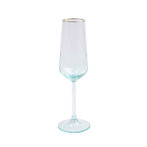 Rainbow Champagne Flute