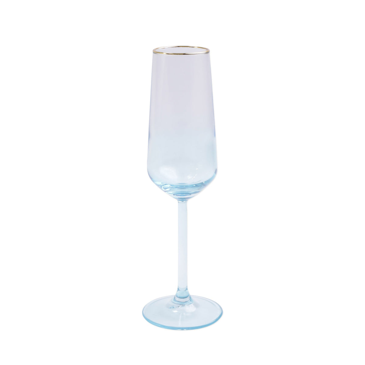 Rainbow Champagne Flute