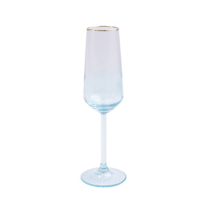 Rainbow Champagne Flute