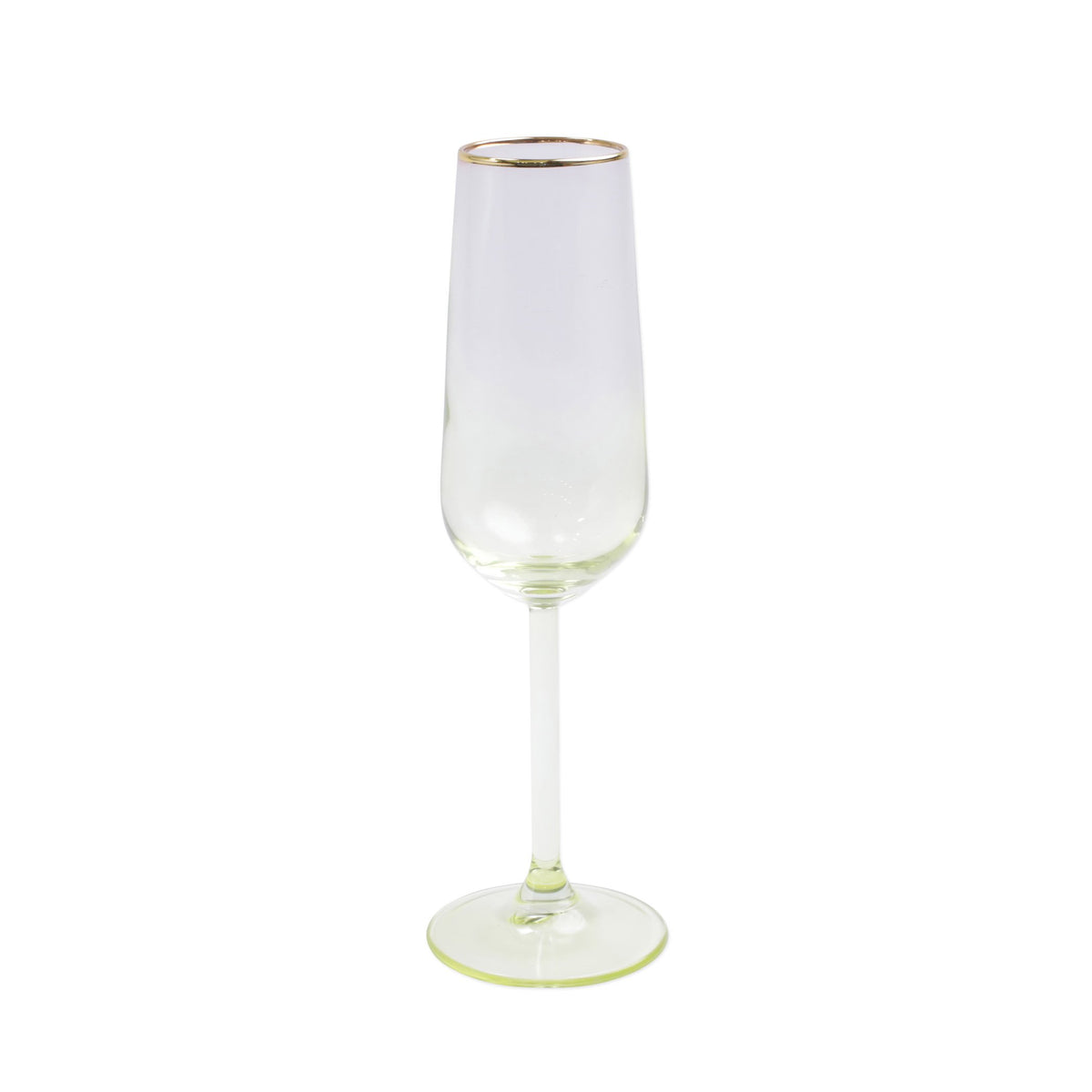 Rainbow Champagne Flute