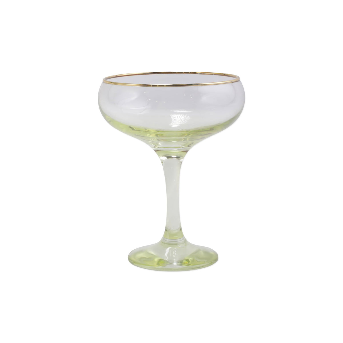 Rainbow Coupe Champagne Glass