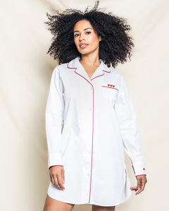 Women’s Valentine's Collection Nightshirt with Heart Embroidery