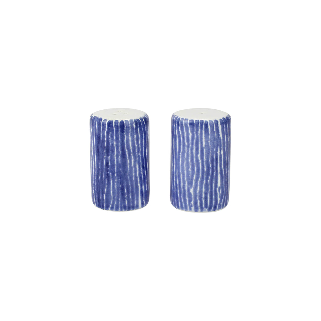 Santorini Stripe Salt & Pepper