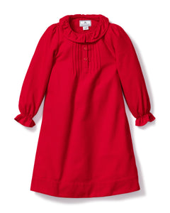 Children’s Red Flannel Victoria Nightgown