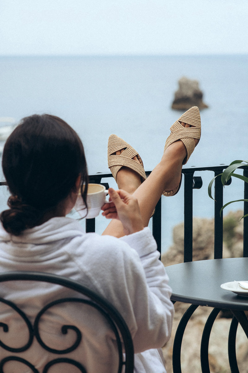 Azoulay Sandal in Nude