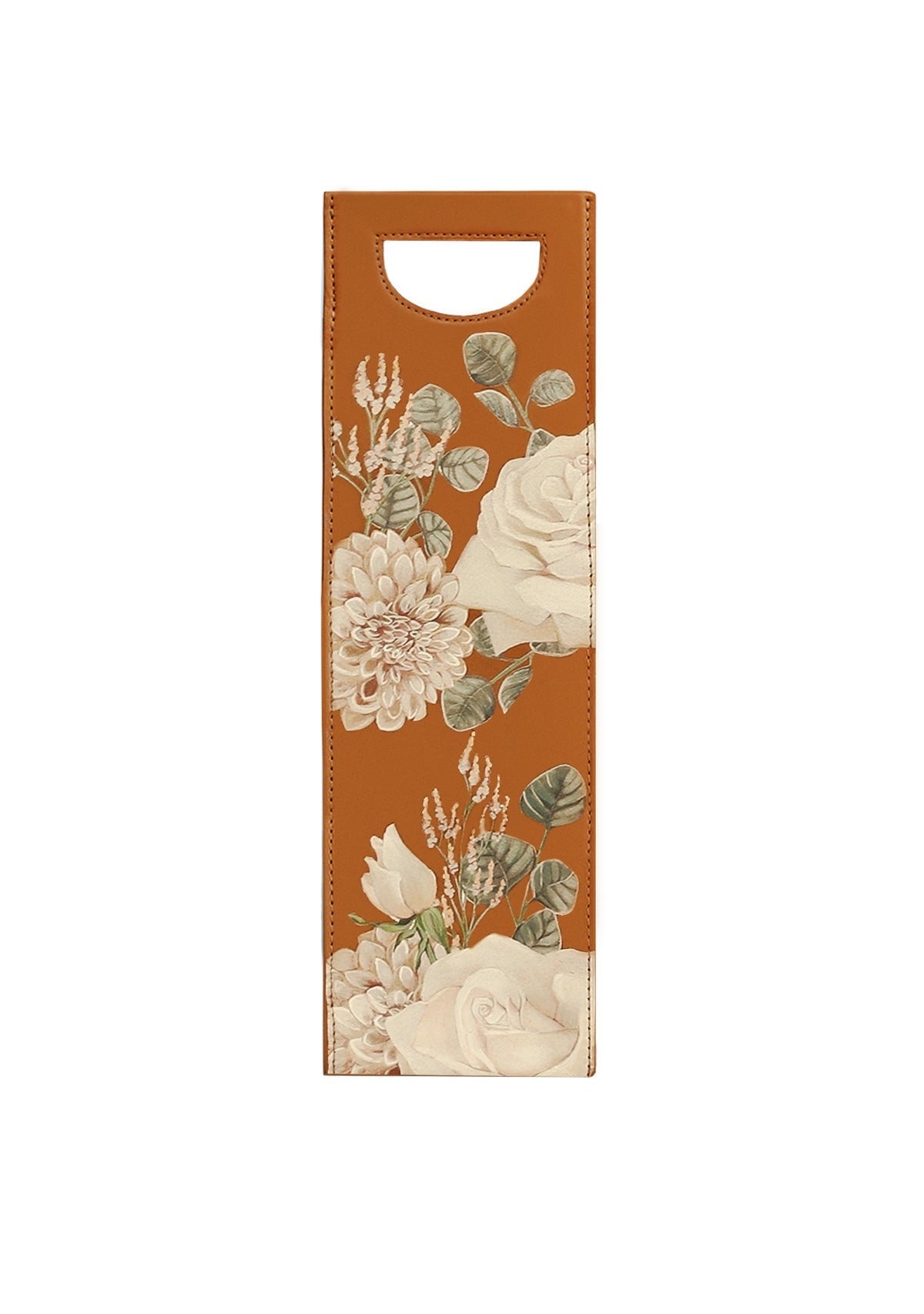 Floral Garden Wine Bag