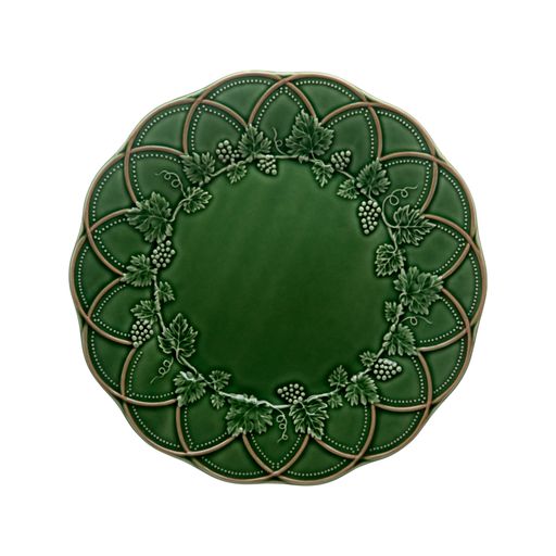 Woods Charger Plate in Green/Brown