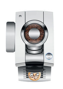 Z10 Fully Automatic Coffee Machine in Aluminum White