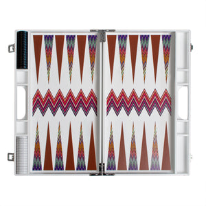 Zig Zag Backgammon Board