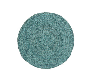 Zoey Mixed Taupe Round Placemats