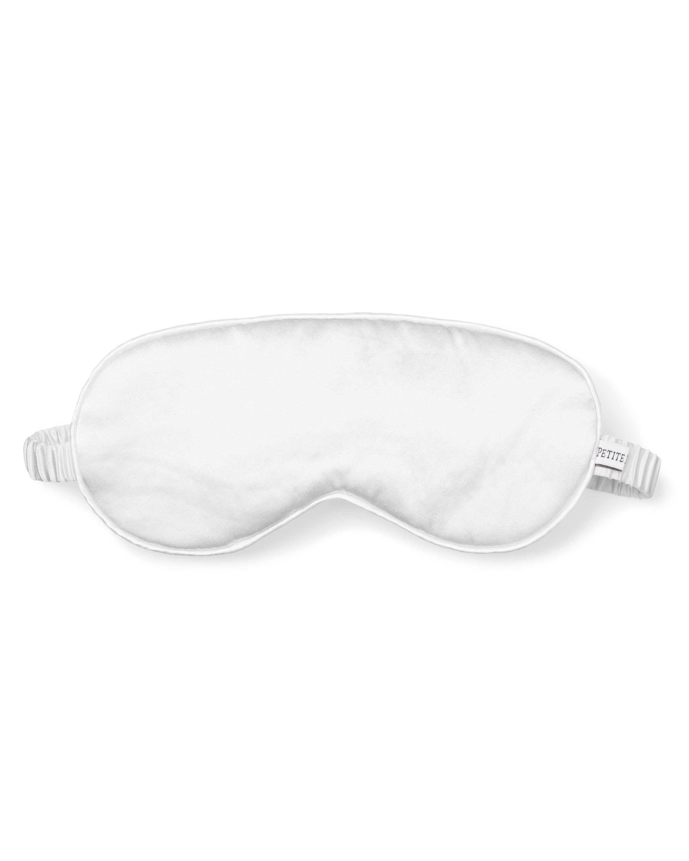 Adult White Silk Eye Mask