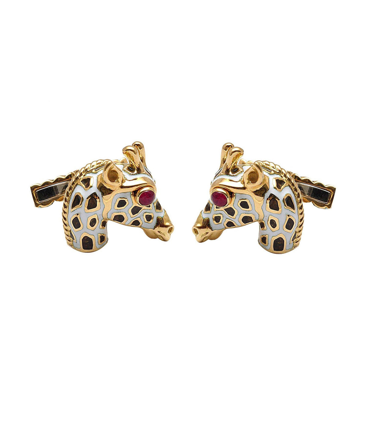 Small Giraffe Cuff Links