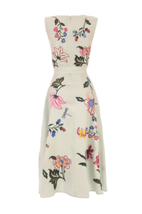 Gloriosa Embroidered Midi Dress