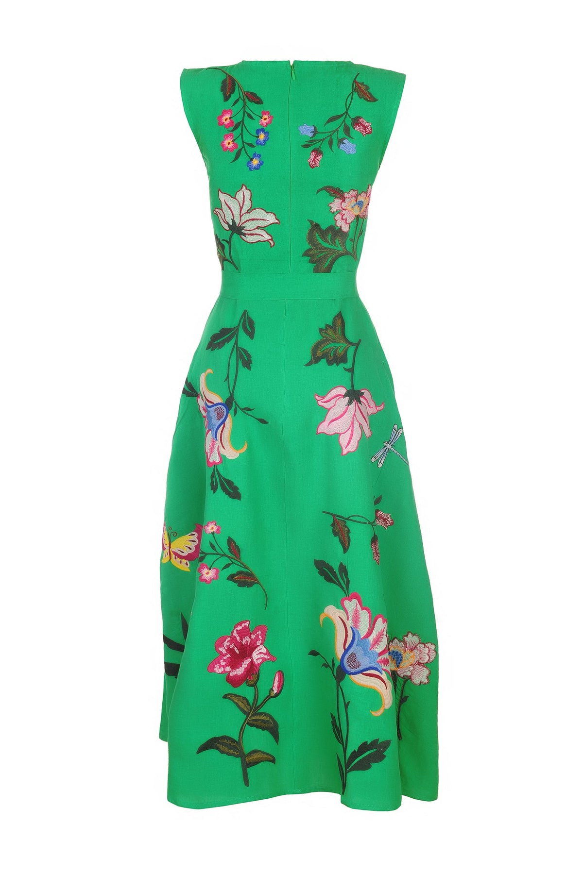 Gloriosa Embroidered Midi Dress