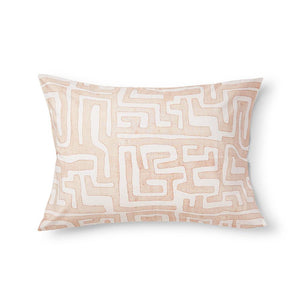 Blush Classic Kuba Cloth - Pillowcases + Shams Default Portugal