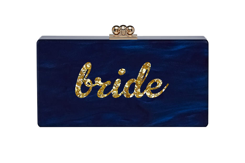 Custom Slim Jean Clutch in Pearlescent