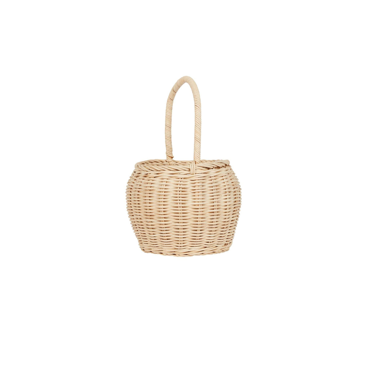 Rattan Big Berry Basket in Straw