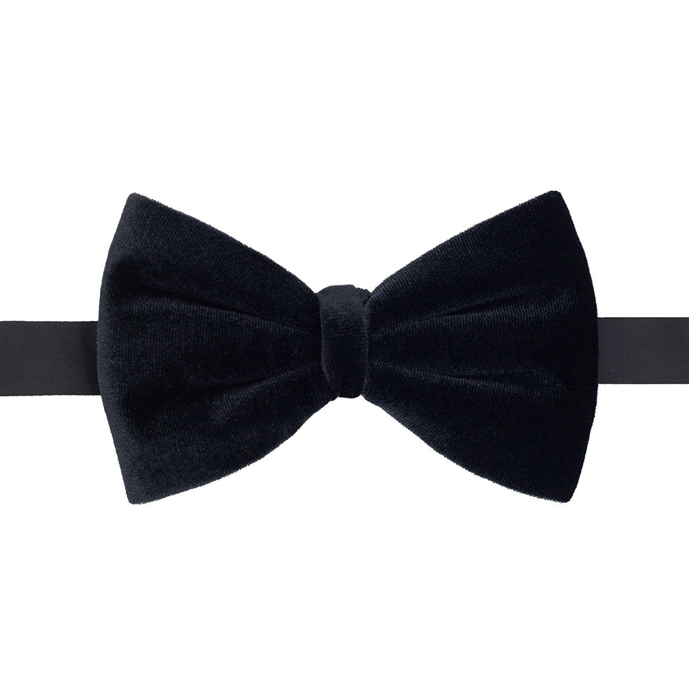 Black Velvet Bow Tie