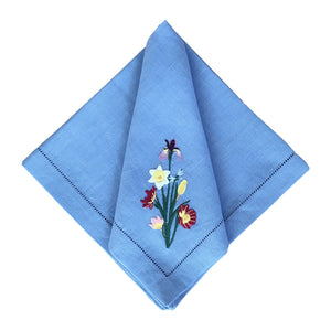 Spring Bouquet Dinner Napkins