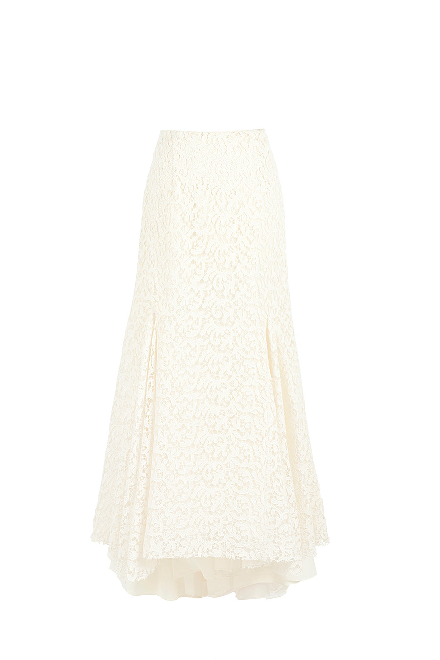 Alexandra Skirt in Guipure Ivory Lace