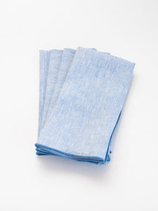 Campbell Blue Chambray Napkin Set