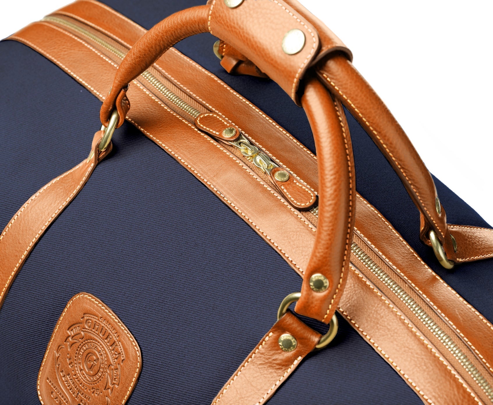Cavalier II No. 97 Duffel Bag in Twill & Vintage Tan