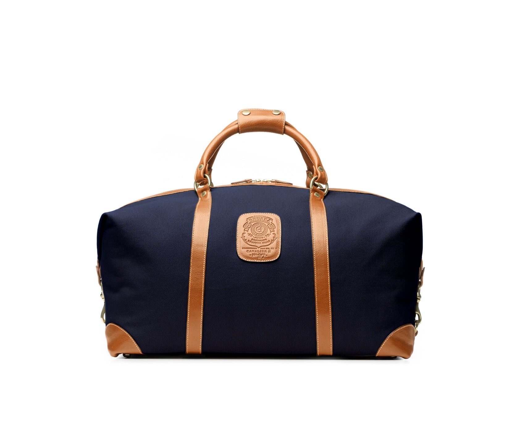 Cavalier II No. 97 Duffel Bag in Twill & Vintage Tan