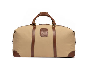 Cavalier III No. 98 Duffel Bag in Twill and Vintage Leather