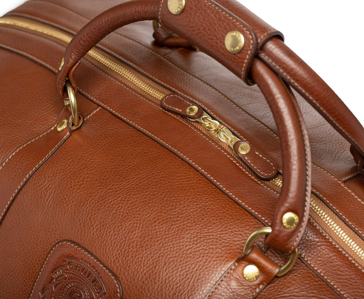 Cavalier III No. 98 Duffel Bag in Vintage Leather