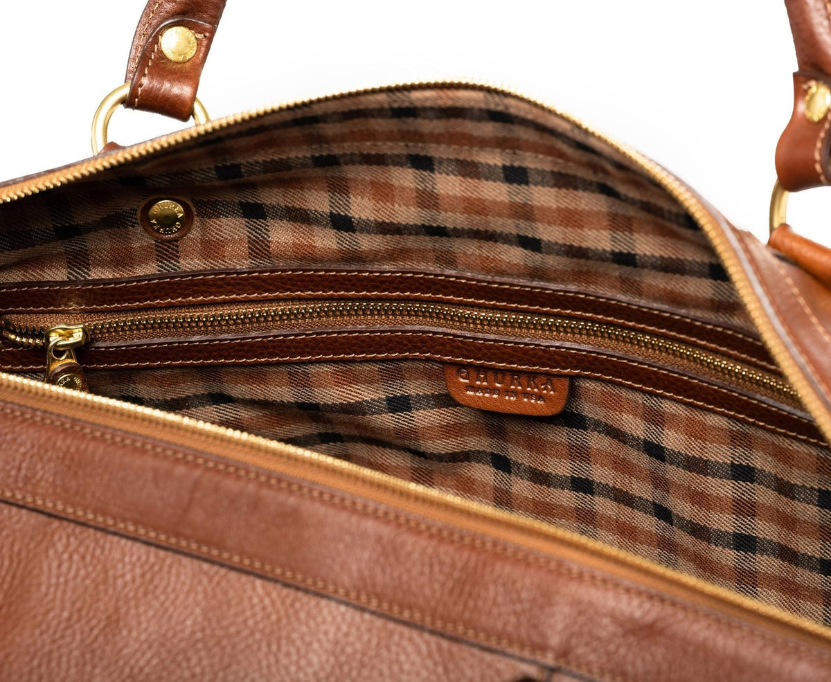 Cavalier III No. 98 Duffel Bag in Vintage Leather