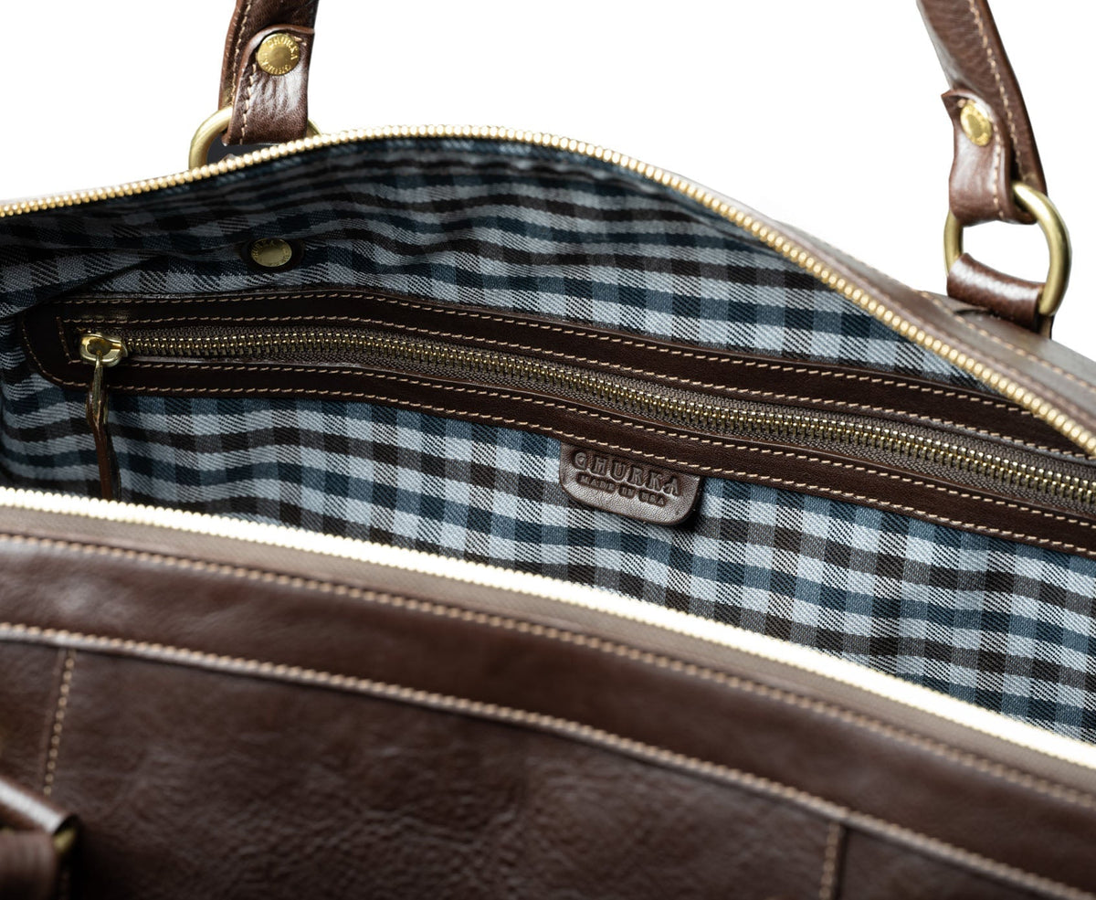 Cavalier III No. 98 Duffel Bag in Vintage Leather