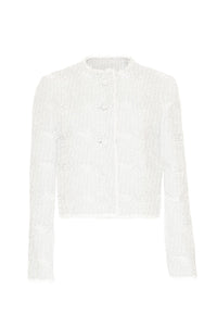 OTM Exclusive: Clara Blazer in Ivory Tweed