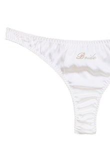 Bridal Luxe Thong in Ivory