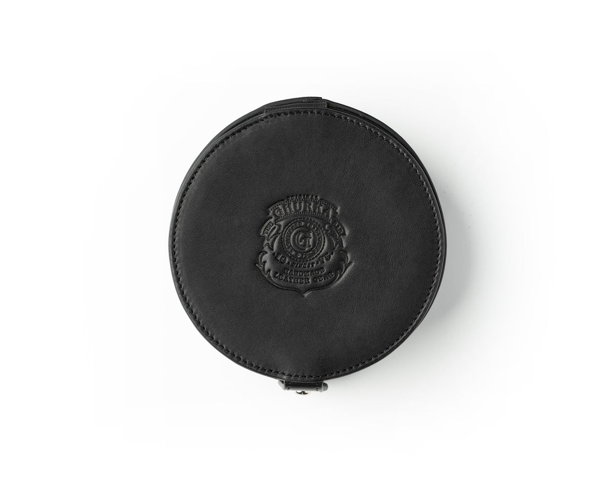 Coaster Set No. 247 | Black Leather