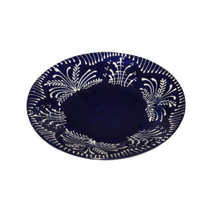 Cobalt Lace Dessert Plate