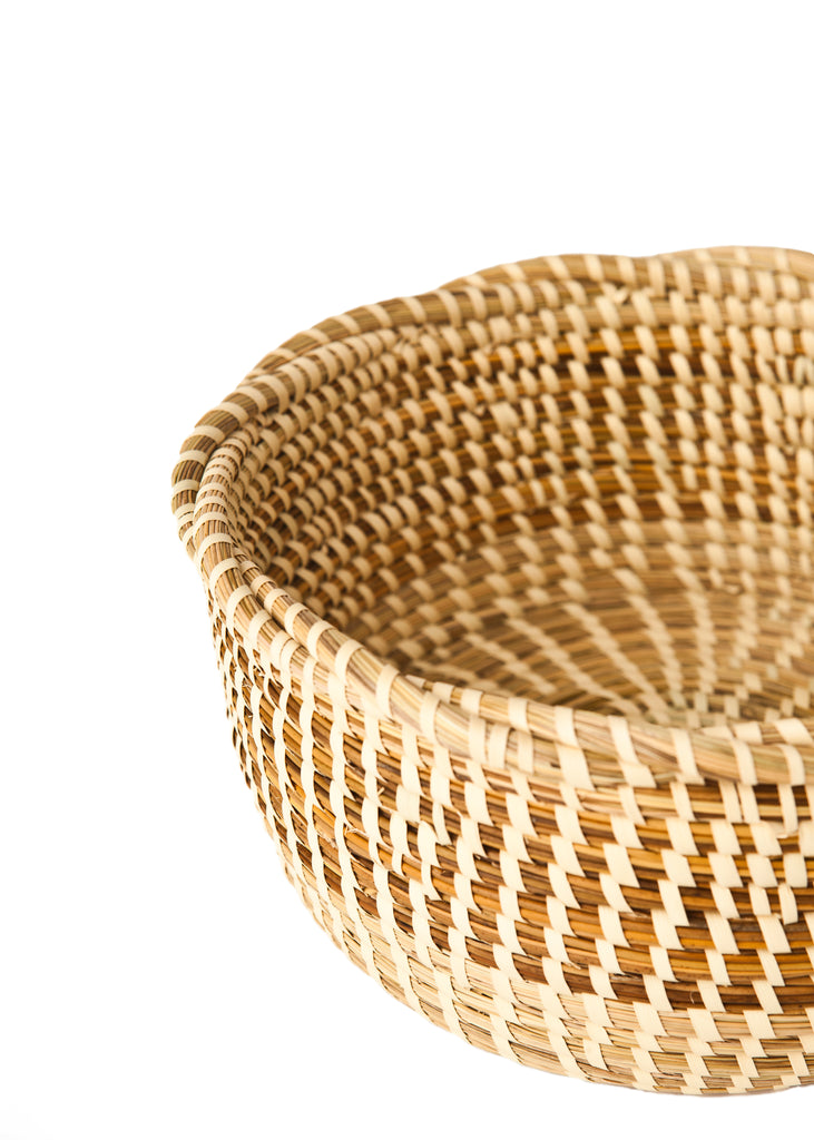 9.5" x 4.5" Braided Edge Basket