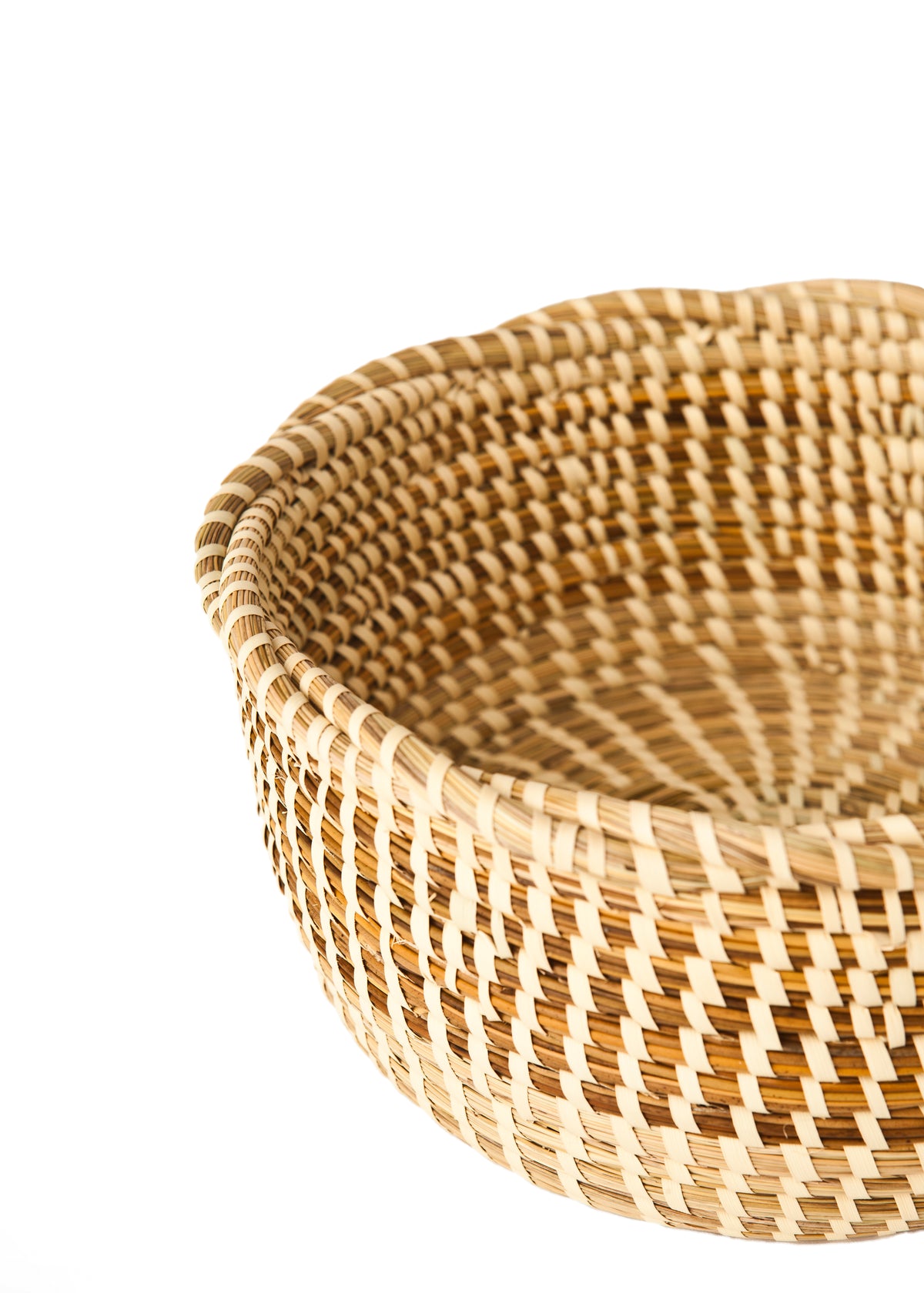 9.5" x 4.5" Braided Edge Basket