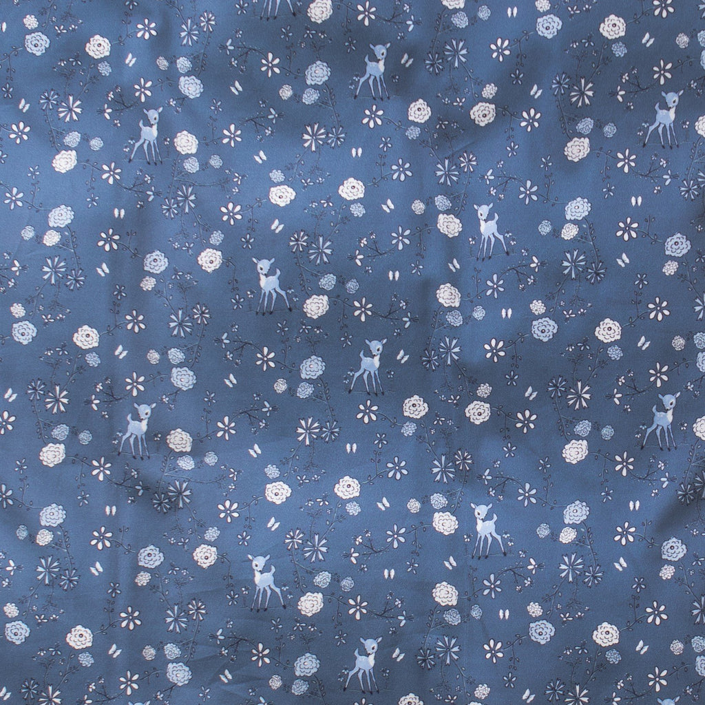 Into The Woodlands Baby Duvet in Blue