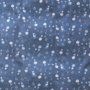 Into The Woodlands Baby Duvet in Blue