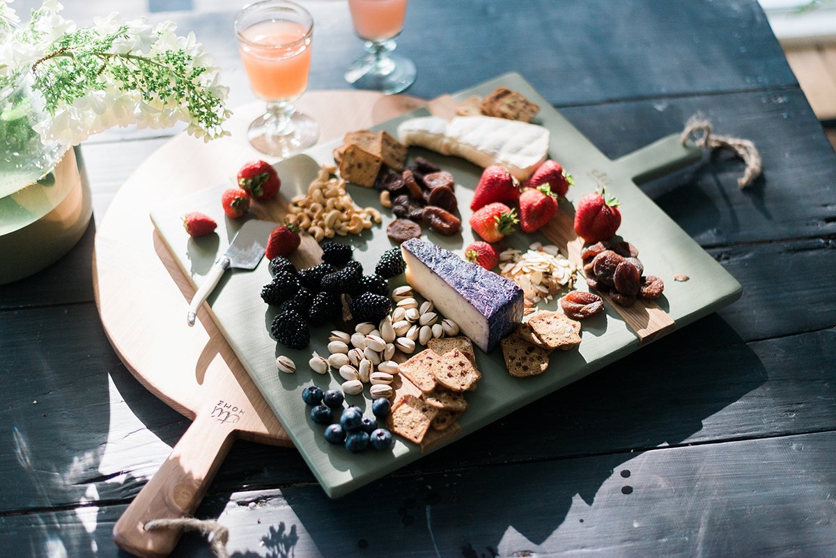 Sage Rectangle Mod Charcuterie Board