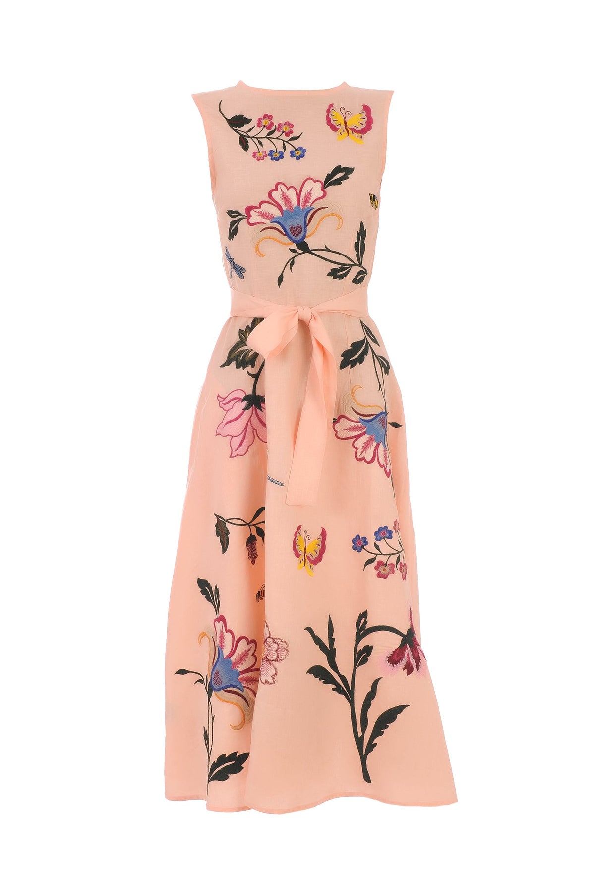 Gloriosa Embroidered Midi Dress