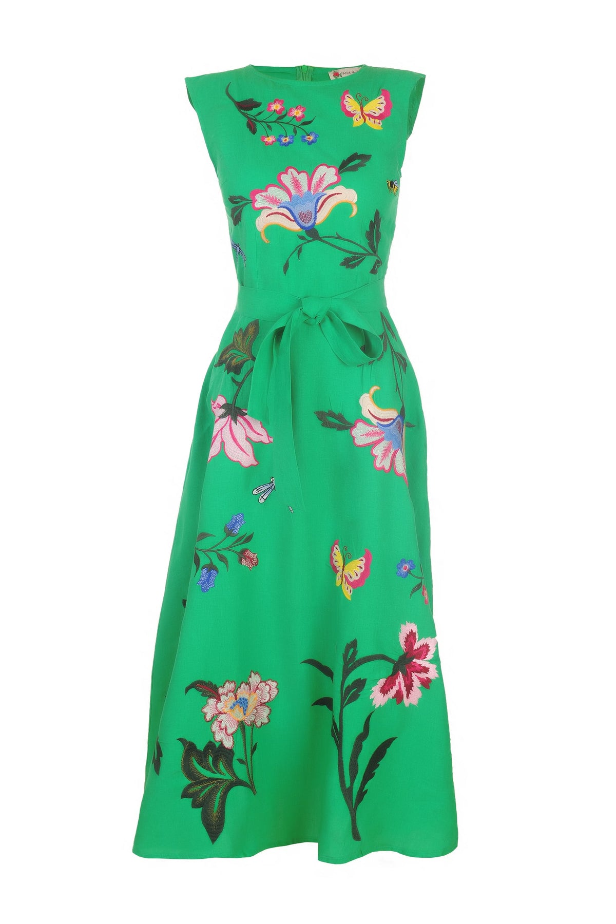 Gloriosa Embroidered Midi Dress