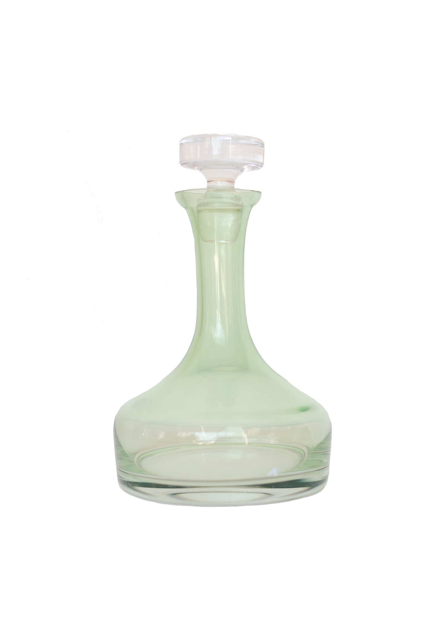 Estelle Colored Decanter Vogue in Mint Green