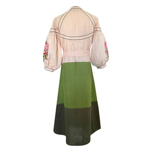 Green Lotus Dress