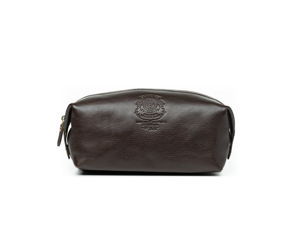 Holdall No. 101 Toiletry Bag in Vintage Tan Leather