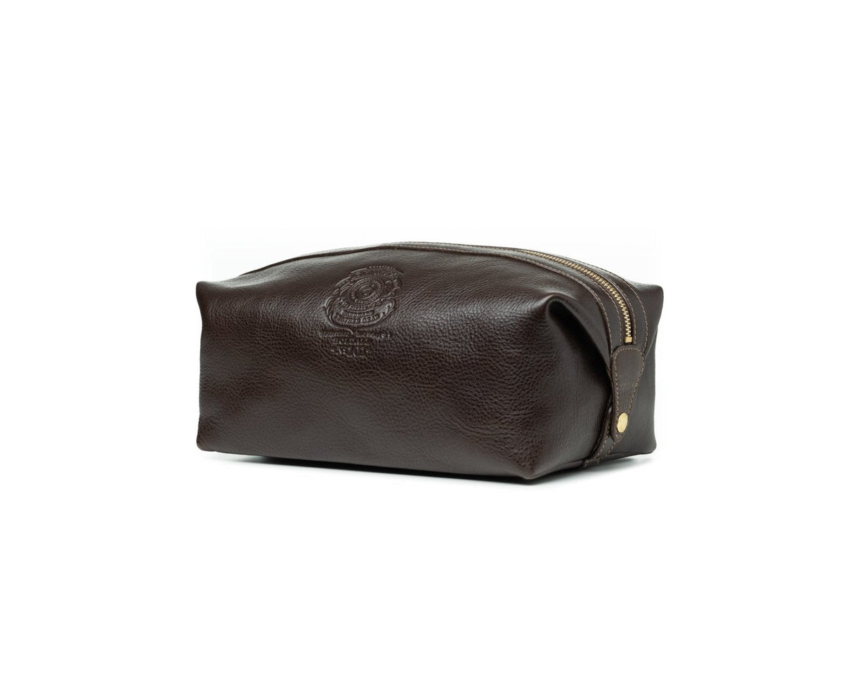 Holdall No. 101 Toiletry Bag in Vintage Tan Leather