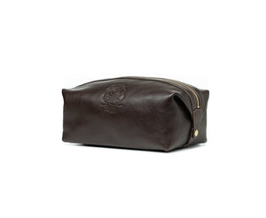 Holdall No. 101 Toiletry Bag in Vintage Tan Leather
