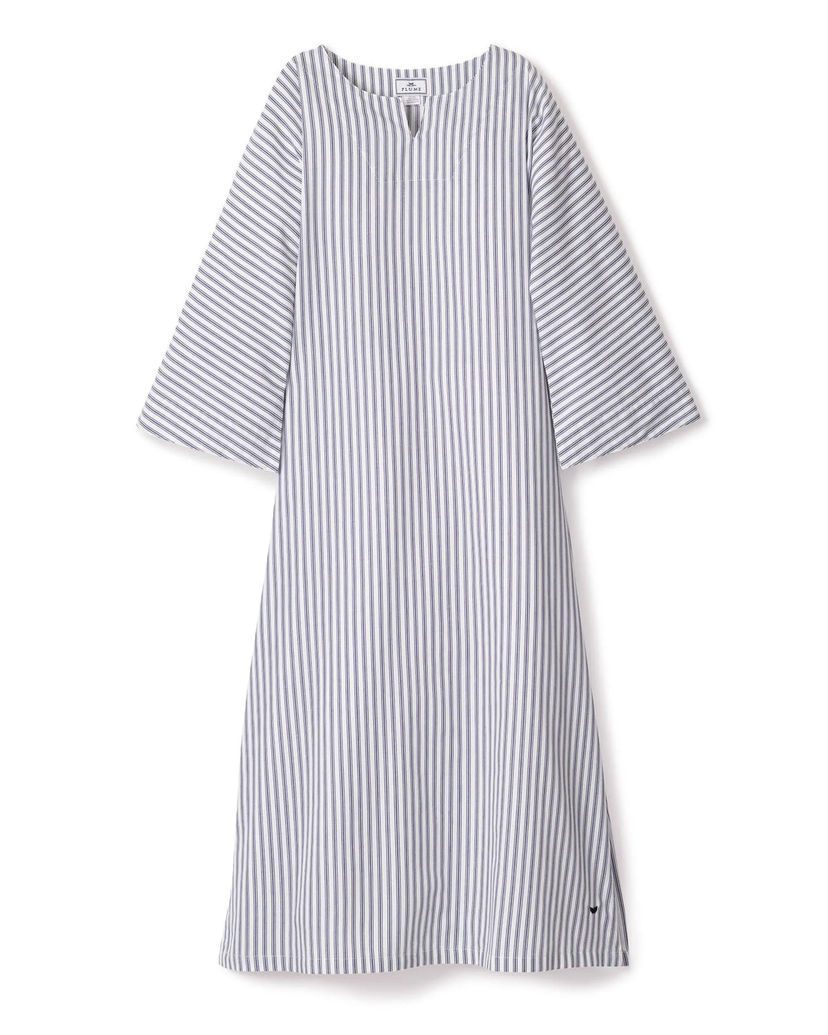 Women’s Navy French Ticking Caftan